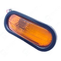 PLAFON 12V OVAL 6" HULE FOCO SELLADO C/CONEC AMB LUNA