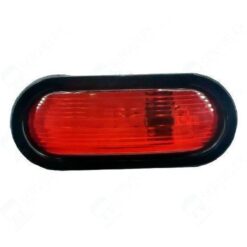 PLAFON 12V OVAL 6" HULE FOCO SELLADO C/CONEC ROJO LUNA