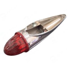 PLAFON 12V ZEPELIN CROM 9LED ROJO/ROJO