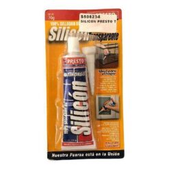 SILICON PRESTO TRANSPARENTE 70g