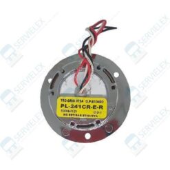 PLAFON 12V/24V REDONDO 2" CROM 3LED ESTROBO ROJO TROGRIM