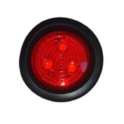 PLAFON 12V REDONDO  2" AMALIGHTS HULE 3LED FIJO ROJO