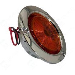 PLAFON 12V/24V REDONDO 2.5" CROM 6LED FIJO AMB TROGRIM