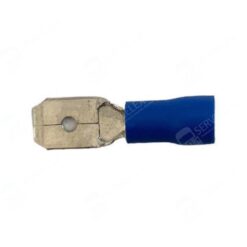 TERMINAL ENCHUFE MEDIANA MACHO AZUL