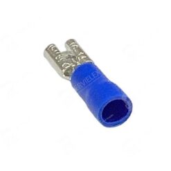 TERMINAL ENCHUFE CHICA HEMBRA AZUL