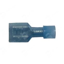 TERMINAL ENCHUFE AISLADA HEMBRA AZUL