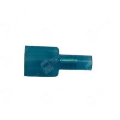 TERMINAL ENCHUFE AISLADA MACHO AZUL
