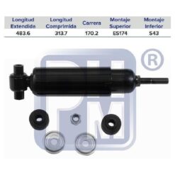 AMORTIGUADOR TRASERO PARA KENWORTH C711015