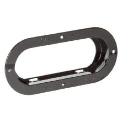 BASE P/PLAFON 6"  OVALADO NEGRO GROTE 43222