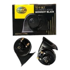 BOCINA CLAXON UNIVERSAL 12V CARACOL DOBLE HELLA 410/490 HZ