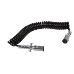 CABLE ESPIRAL MACHO 7 HILOS NEGRO (7 METROS) DYNAMIC