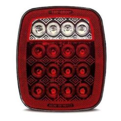 CALAVERA JEEP 16LED TROGRIM FIJO