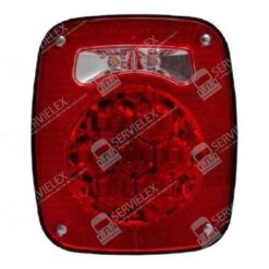 CALAVERA 12V JEEP 9LED T/PANAL UNIVERSAL FIJO TECNOLAMP 718