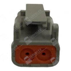 CONECTOR 2VIAS MACHO DEUTSCH MINI DTM06-2S