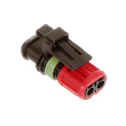 CONECTOR 2VIAS INYECTORES VOLVO ORIGINAL