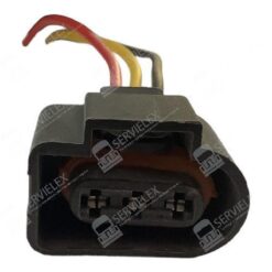 CONECTOR 3VIAS SENSOR POSICION ARBOL LEVAS SEAT, VW, GOLF, JETTA, BEETLE, TORINO GM-194