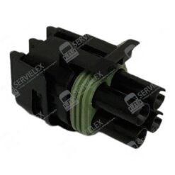 CONECTOR 4VIAS CUADRADO WEATHER PACK WP MACHO 2LINEAS APTIV