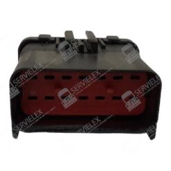 CONECTOR DELPHI 14VIAS NEGRO HEMBRA 2.8MM SERIE APEX 2.8 APTIV