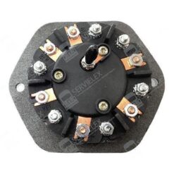 CONECTOR REMOLQUE 7VIAS HEMBRA P/TRAILER CON RESISTENCIA 30AMP IMPORTADO