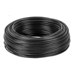 CABLE ROLLO 100M AUTOMOTRIZ CALIBRE 12 NEGRO ECONOFLEX