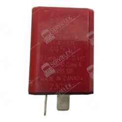 DESTELLADOR 12V CUADRADO GROTE 2TERMINALES ROJO 12LAMPARAS 44530-3