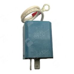 DESTELLADOR 12V CUADRADO GROTE 2TERMINALES AZUL LED