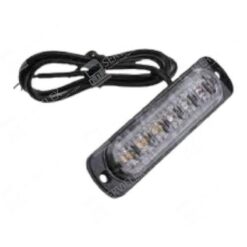 ESTROBO 12V SENCILLO PLANO 6LED AMB/AMB PROJECT