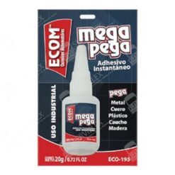 ADHESIVO INDUSTRIAL MEGA PEGA 20g (CIANOACRILATO)