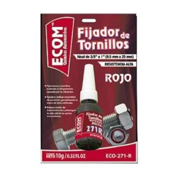 FIJADOR DE TORNILLERIA ALTA RESISTENCIA ROJO 10 g