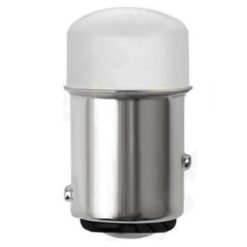 FOCO 12V 1157 2POLOS P/DISPAREJAS OPALINO ESTROBO AMB