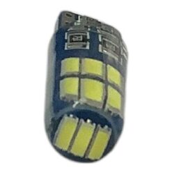 FOCO 12V T10 SILICON 15LED ESTROBO BLANCO