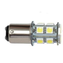 FOCO 12V 1176 2POLOS P/PAREJAS 13LED FIJO BLANCO
