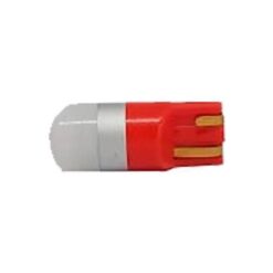 FOCO 12V T10 PELLIZCO 1LED FIJO ROJO