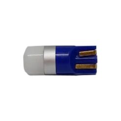FOCO 12V T10 PELLIZCO 1LED FIJO AZUL