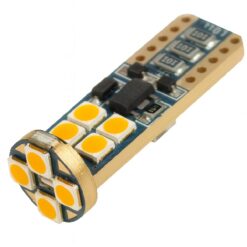 FOCO 12V T10 PELLIZCO INTENSO 12LED FIJO AMB