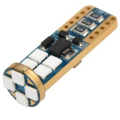 FOCO 12V T10 PELLIZCO INTENSO 12LED FIJO AZUL