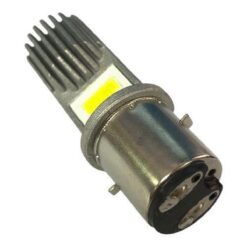 FOCO 12V MOTO BA20 LIMON 2LED COB BLANCO