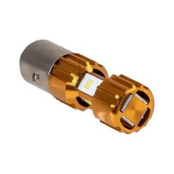 FOCO 12V MOTO BA20 LIMON 4 CARAS LED BLANCO