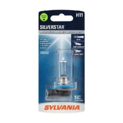 FOCO H11 12V 55W 1PZ SILVERSTAR SYLVANIA LUZ BLANCA