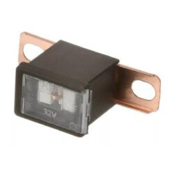 FUSIBLE MUELA LARGO MACHO TERMINAL HORIZONTAL 80A NEGRO