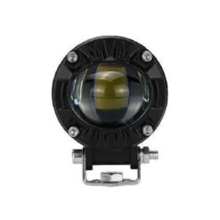 FARO LED 12V/24V OVALADO BICOLOR LUPA AMBAR/BLANCO P62