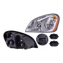 FARO UNIDAD PRINCIPAL FREIGHTLINER CASCADIA 2008-2017 FONDO CROMADO DEPO IZQUIERDO 019380501