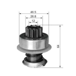 IMPULSOR MARCHA FORD TIPO BOSCH 10D 10ESTRIAS ZEN