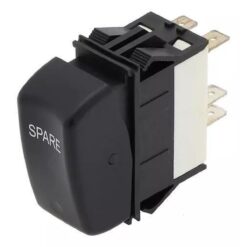 INTERRUPTOR TECLA KENWORTH 1PASO 6TERMINALES SPARE P27-1123-007