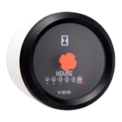 HOROMETRO 12V VDO 52MM 100K HORAS ILUMINADO 331-957