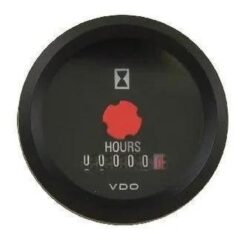 HOROMETRO 24V VDO 52MM 100K HORAS ILUMINADO 331-960
