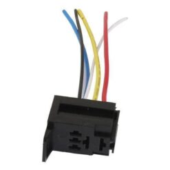 PORTA RELEVADOR MINI 5TERMINALES CONECTOR