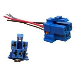 PORTA RELEVADOR 4TERMINALES MOTOVENTILADOR Y BOMBA NISSAN AZUL