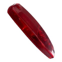 PLAFON 24V G7 LATERAL 4LED C/CABLES ROJO