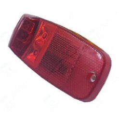 PLAFON G7 24V LATERAL 5LED RECORD ROJO